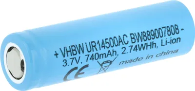 Produktbild von vhbw Akku kompatibel mit Braun 51-W1000s, 51-M1850s, 51-W4200cs, 51-W1600s, 5762, 5764, 51-M1200s elektrische Zahnbürste (740 mAh, 3,7 V, Li-Ion)