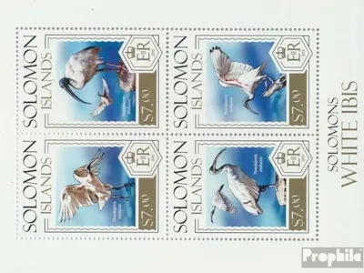 Produktbild von Briefmarken Salomoninseln 2013 Mi 2242-2245 Kleinbogen (kompl. Ausg.) postfrisch Vogel