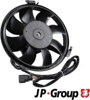 Produktbild von JP GROUP 1199105300 Lüfter Motorkühlung Kühlerlüfter für VW PASSAT Variant (3B6) Wasserkühler Ø280mm