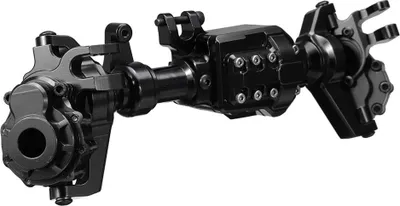 Zdjęcie produktu dla CNC Obudowa tylna z osią Czarną dla Traxxas TRX- 4 Crawler Rc