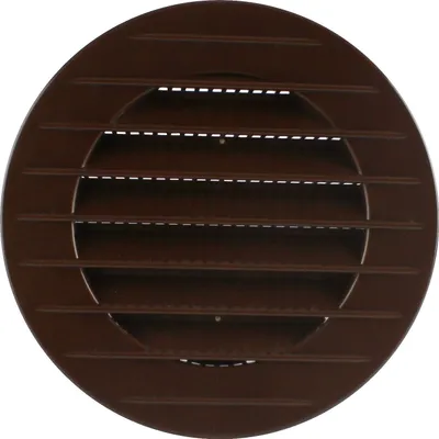 Immagine prodotto di Griglia di ventilazione, zanzariera, griglia in plastica, griglia di scarico, griglia di aerazione, marrone, Ø 120 mm