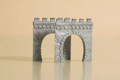 Produktbild von Auhagen 43608, TT (1:120), Grau, 2 Stück(e)