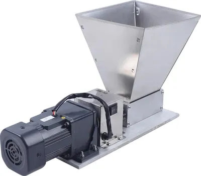 Produktbild von Elektrischer Getreidemühle, Edelstahl, Leistungsstarker Motor, Silber