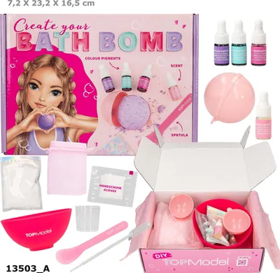 Zdjęcie produktu dla Zestaw Do Robienia Kul Do Kąpieli Diy Top Model Beauty&Me 13503A