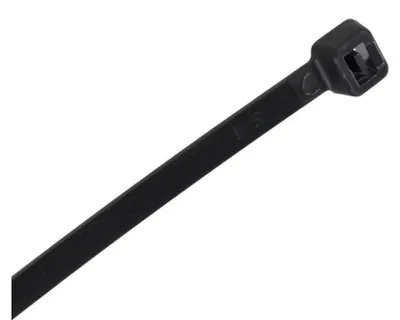 Imagen del producto de Abrazaderas de cable TK 43/5, color negro, modelo E01TK-01020101901, paquete de 100 unidades