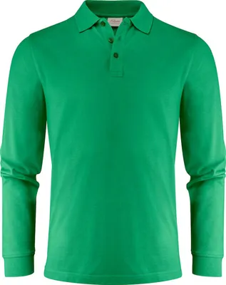 Produktbild von Polo-Shirt Surf Pro LS Piqué mit langen Ärmeln und 3-Knopf-Verschluss