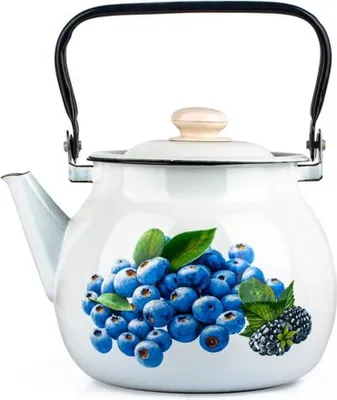 Obrázok produktu pre Kanvica Toro 3,5 L, Dekor S Ovocím, Smaltovaná