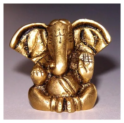 Produktbild von Sitzende Ganesha Statue, 3 cm