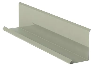 Obrázok produktu pre Lemovanie múrov RŠ 200, 1 bm, Prefalz Stucco, svetlosivá P.10 RAL 7005