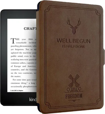Immagine prodotto di Cover Smart motto per Kindle Paperwhite 1/2/3 (marrone)