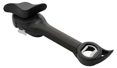 Sicherheits-Öffner für Dosen, Flaschen & Gläser, 22,9 cm, schwarz