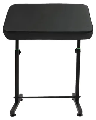 Image de Support pour accoudoirs de tatouage, hauteur réglable, coussin à 180°, couleur noire