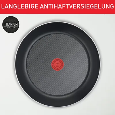 Produktbild von Tefal L1599243, Gemischtes Set, Schwarz, Aluminium, Schwarz, Abnehmbar, 16 cm