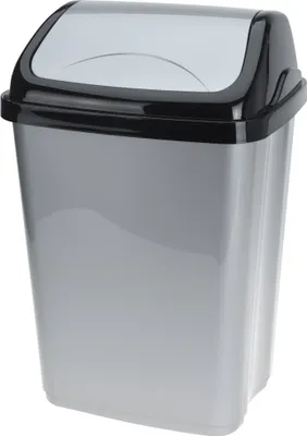 A standalone product shot of a trash can.