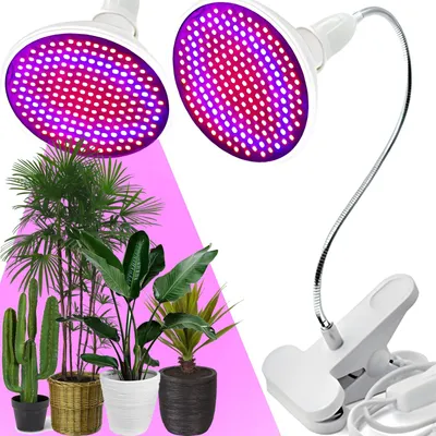 Produktbild von Pflanzenlampe LED Pflanzen Leuchte 20W 200LED Zimmerpflanzen Gemüse Pflanzenlicht Grow Lampe Vollspektrum Pflanzenleuchte Wachstumslampe Retoo