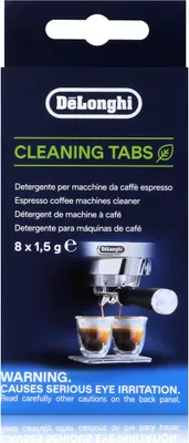 Produktbild von De'Longhi Cleaning Tabs Reinigungstabletten DLSC552 - 8x1,5g (1er Pack)