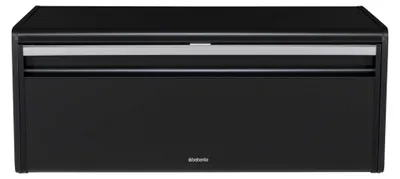 Produktbild von Brabantia Klappbrotkasten Front eckig, schwarz matt