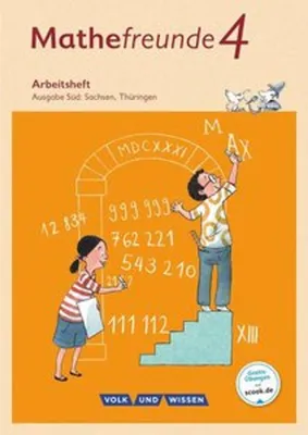 Produktbild von Mathefreunde 4. Schuljahr - Süd - Arbeitsheft