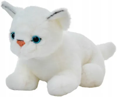 Produktbild von Beppe Plüschkatze Weiß 28 cm Kuscheltier