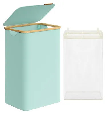 Produktbild von Wäschekorb 90L 1-fach mint