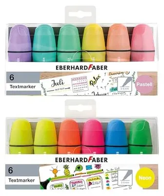 Produktbild von EBERHARD FABER - Mini Textmarker Set 12 Farben