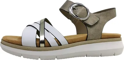 Image de Chaussures de randonnée Damenschuhe, sandales beige, style décontracté