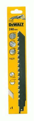 Produktbild von DeWalt Säbelsägeblatt Carbide 240 mm 2TPI