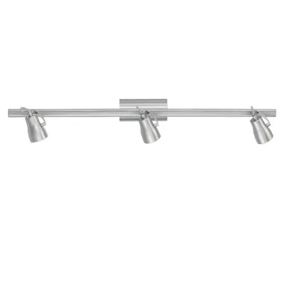 Produktbild von EGLO Deckenleuchte Wohnzimmer Deckenlampe Deckenstrahler 3 Flammig silber 86233