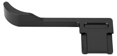 Productafbeelding van Duimsteun-handgreep voor A7CR en A7CRII camera's, gemaakt van aluminiumlegering, met een ergonomisch ontwerp, in de kleur zwart