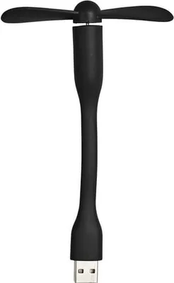 Produktbild von USB-Ventilator Ss25, 14,5 cm, flexibler Stiel, leiser Betrieb, abnehmbare Flügel