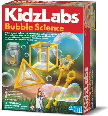Image de 4M Kidzlabs Kit de bricolage Bubble Science