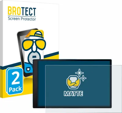 Produktbild von 2x BROTECT Schutzfolie für Garmin DriveSmart 86 MT-S Displayschutz Displayschutzfolie Folie Matt Entspiegelungsfolie