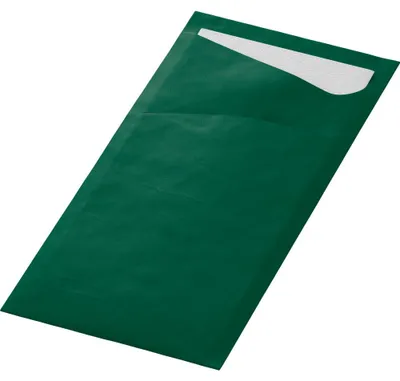 Produktbild von Duni Serviettentaschen jägergrün