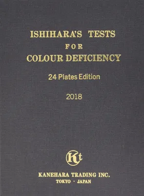 Ishihara Farbsehtest – Buch mit 24 Farbtafeln