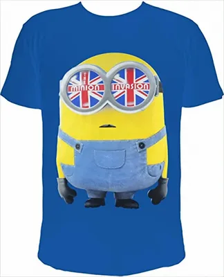 Produktbild von Merc T-Shirt Minions UK L blau - NBG - (Merchandise / Merch Bekleidung)