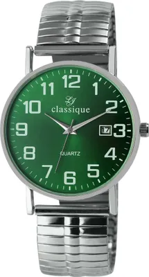 Produktbild von Classique Herrenuhr, Edelstahlzugarmband, Datumsanzeige