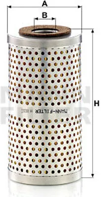 Obrázok produktu pre Filter, Arbeitshydraulik MANN-FILTER H 8010