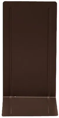 Produktbild von Buchstützen 240x130x140mm Metall schwarz VE=25x2 Stück