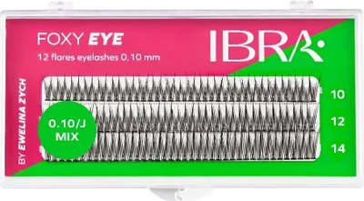 Obrázok produktu pre Ibra Foxy Eye Kępki rzęs Mix, 120 sztuk