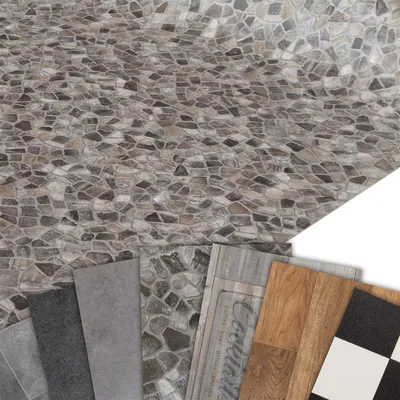 Produktbild von Primaflor PVC TRONTO - Stein Siena - 2,00m x 3,50m - Meterware - Vinyl-Boden in Mosaik-Steinoptik für Küche, Wohn- und Badezimmer, Hochwertige Auslegware, Anti-Rutsch Oberfläche