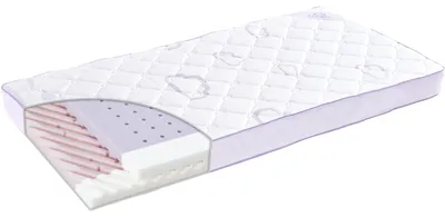 Produktbild von Träumeland Kinderbettmatratze Polarstern 60x120x11 cm Babymatratze