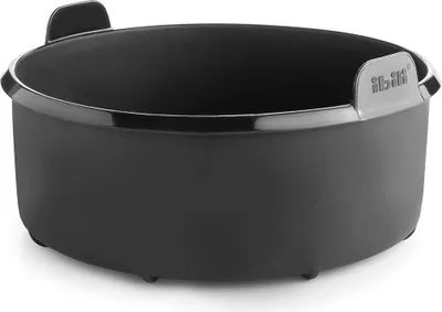 Produktbild von Ibili Silikon Frittierkorb 20 Cm Schwarz Schwarz One Size