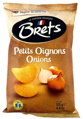 Produktbild von Brets Chips Zwiebel 125g