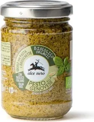 Produktbild von 3 x 130 g Alce Nero Pesto Genovese