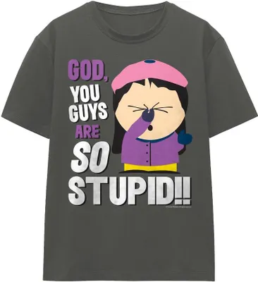 Produktbild von South Park - "So Stupid" T-Shirt für Herren/Damen Uni TV15971 (S) (Holzkohle)