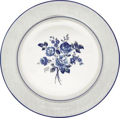 Produktbild von Greengate Harmony Speiseteller weiss 25,6cm