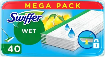 Obrázek produktu pro Swiffer Sweeper Citrus Fresh náhradní čisticí ubrousky na podlahu 40 ks