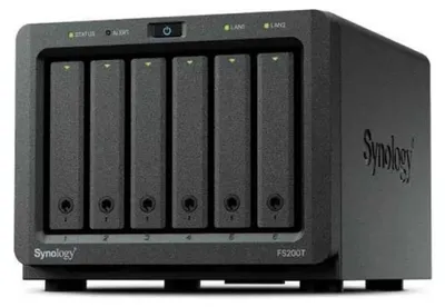 Image de Synology FS200T serveur de stockage NAS Bureau Intel® Celeron® J4125 4 Go DDR4 Noir