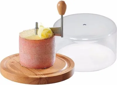 Immagine prodotto di Affettatrice per formaggi KESPER con cofano, legno di faggio