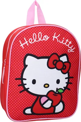 Obrázok produktu pre Červený detský ruksak Hello Kitty
